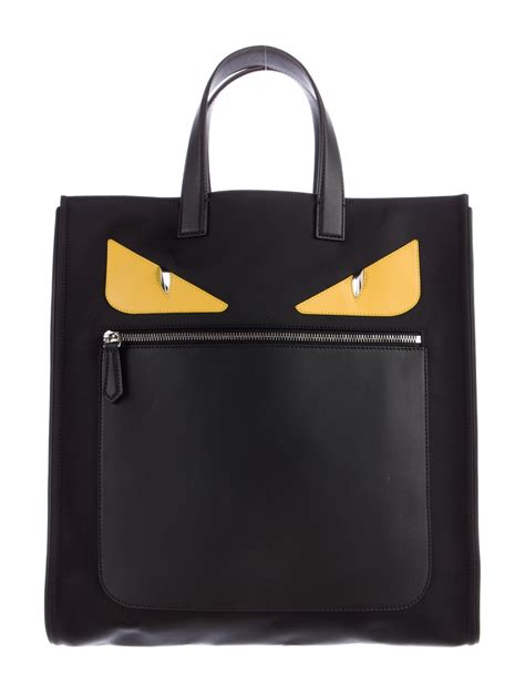 fendi pouch monster|realreal fendi monster bag.